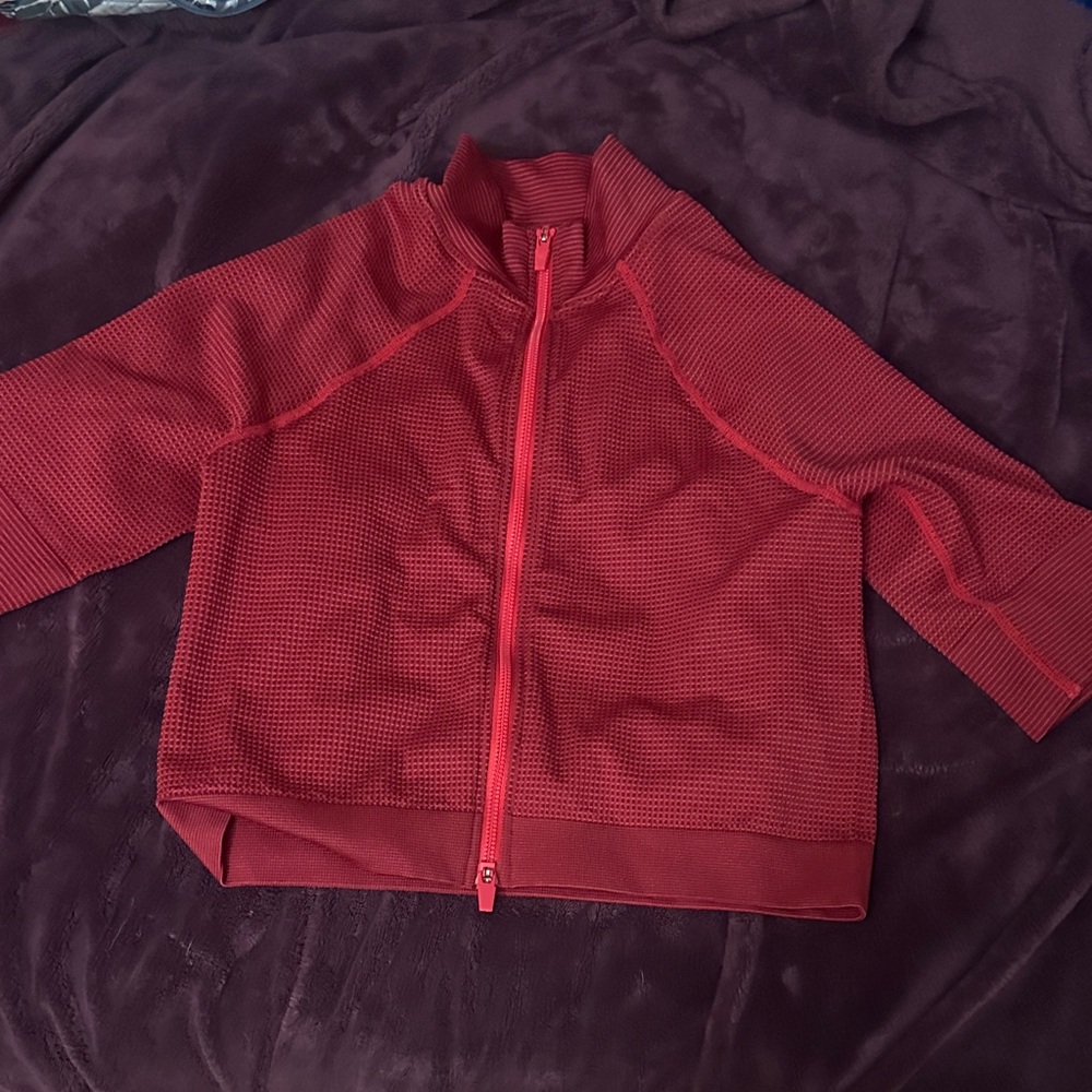 Fabletics Red Crop Top
